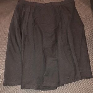 Black skirt